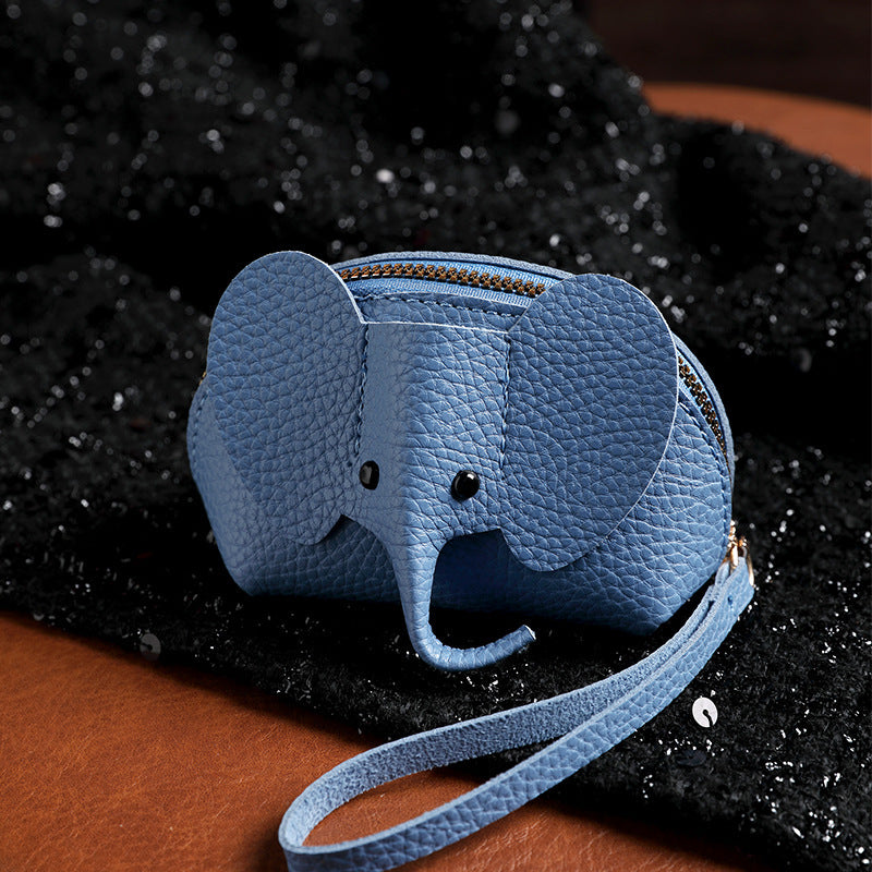 Wholesale PU Elephant Key Coin Purse