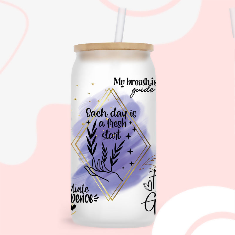Wholesale Colorful Phrases Mother's Day Series 16oz Cup UV DTF Wraps