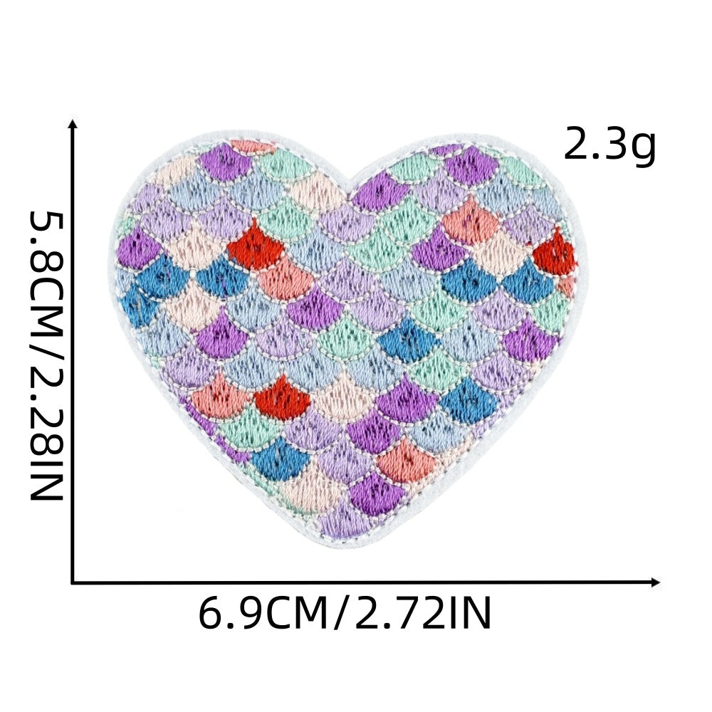Wholesale Cartoon Mermaid Embroidered Patch