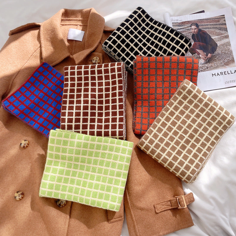 Wholesale Autumn and Winter Knitted Wool Scarf