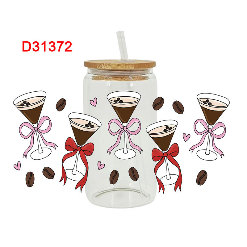 Wholesale Coffee Drinks for  Mother's Day 16oz Cup UV DTF Wraps