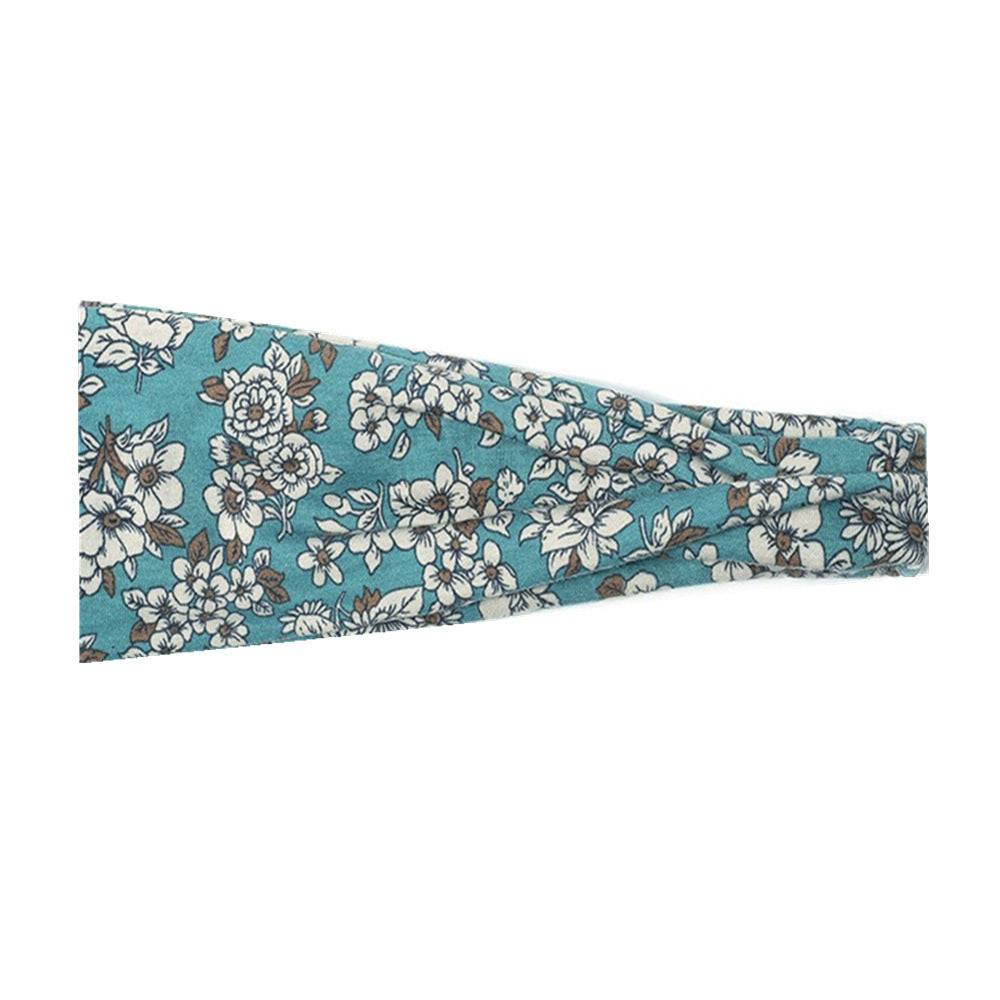 Wholesale Yoga Printed Bohemian Stretch Headband