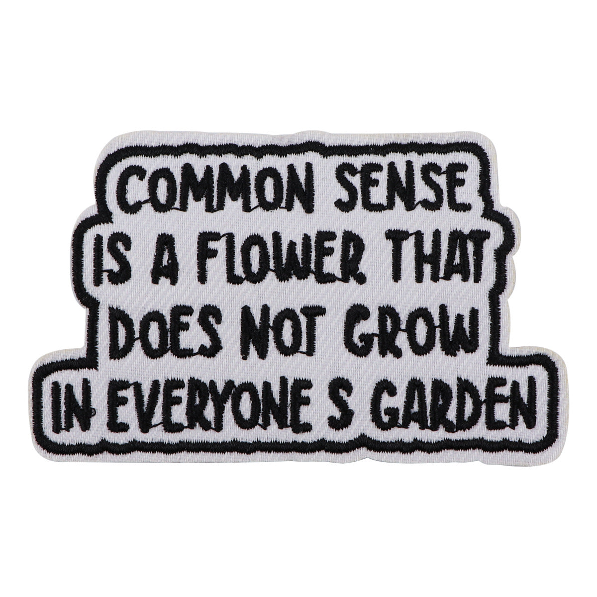 Wholesale 5pcs Simple Love English Black and White Quotations Embroidery Cloth Sticker Patch