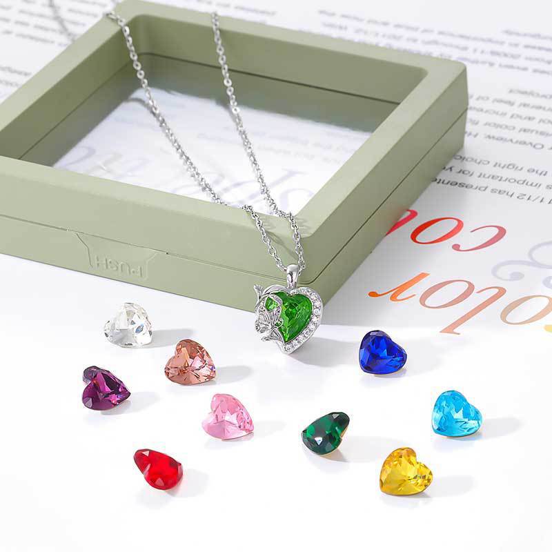 Wholesale Interchangeable zircon necklace