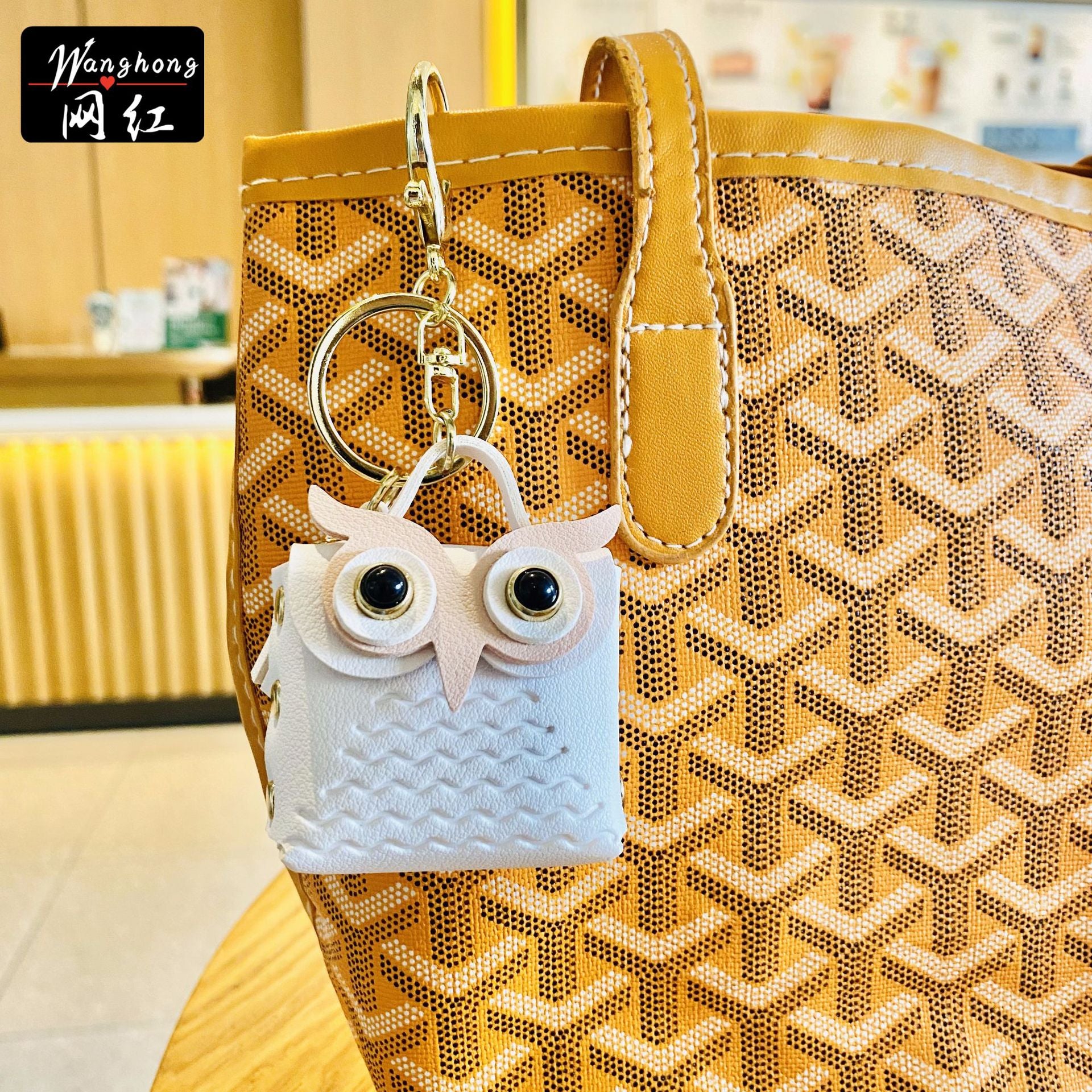 Wholesale Owl Zero Wallet PU Keychain