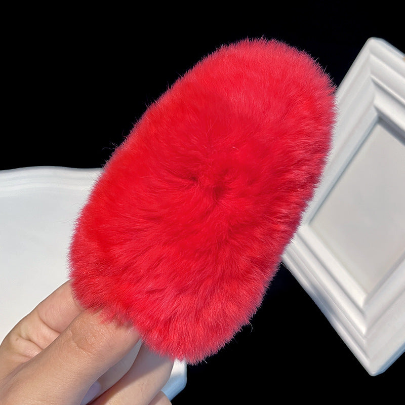 Wholesale Autumn and Winter Plush Hair Clips