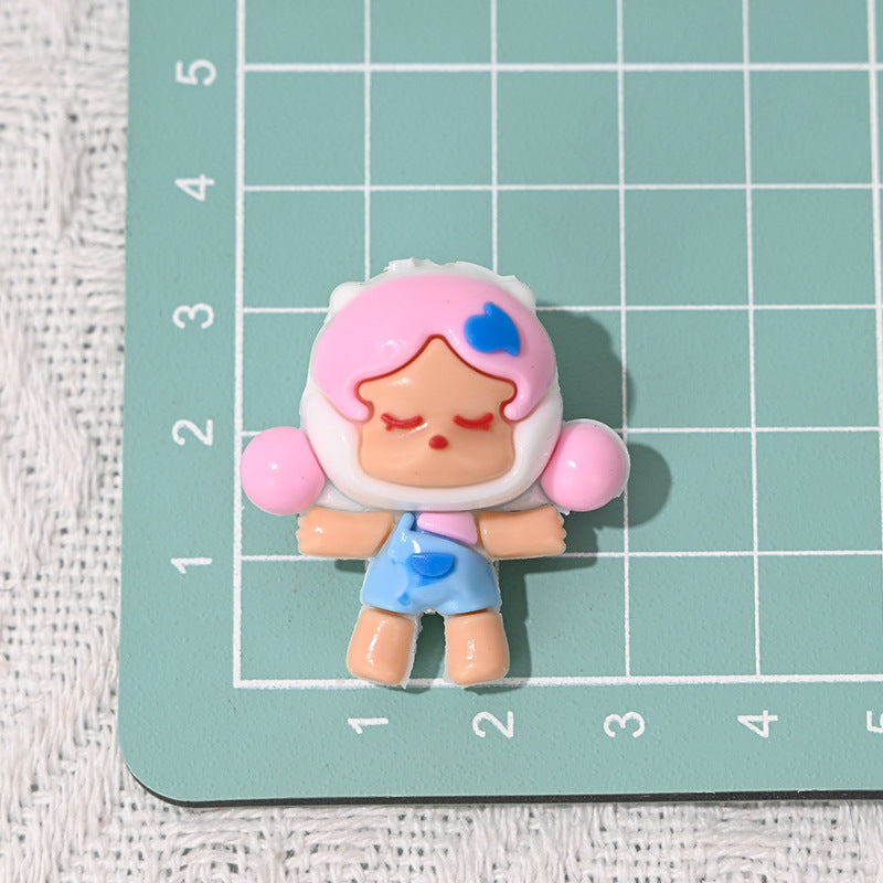 Wholesale 5pcs/pack Cartoon with holes diy mobile phone chain  beaded pen 	OLY Exclusive