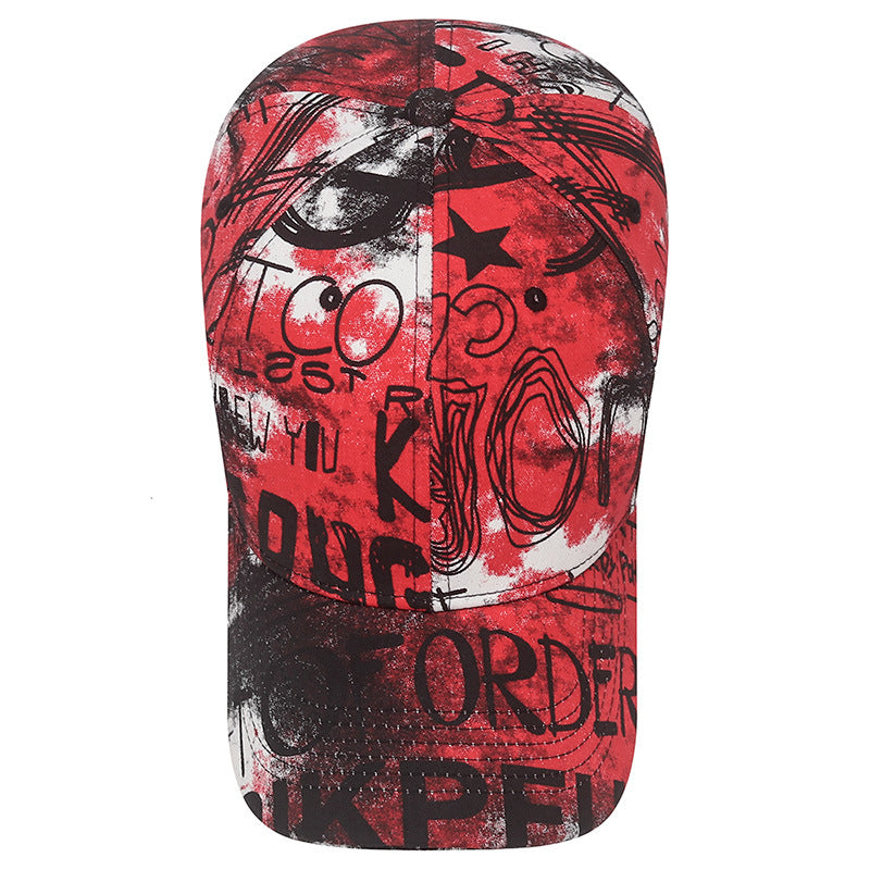 Wholesale Graffiti Floral Personalized Painted Baseball Cap