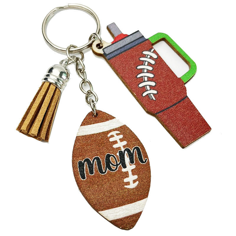 Wholesale Supply Sports Mother Gift Keychain Water Cup P