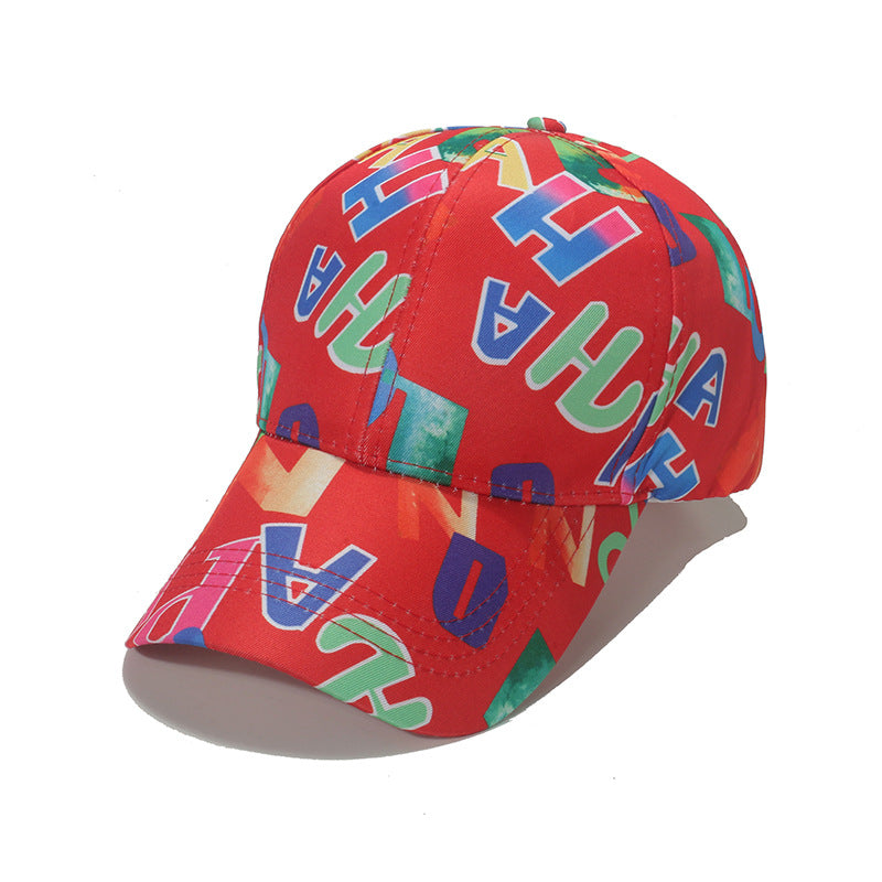 Wholesale Colorful Letter Polyester Baseball Cap