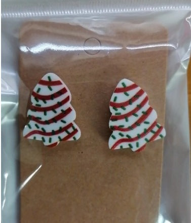 Wholesale Light luxury Christmas earrings