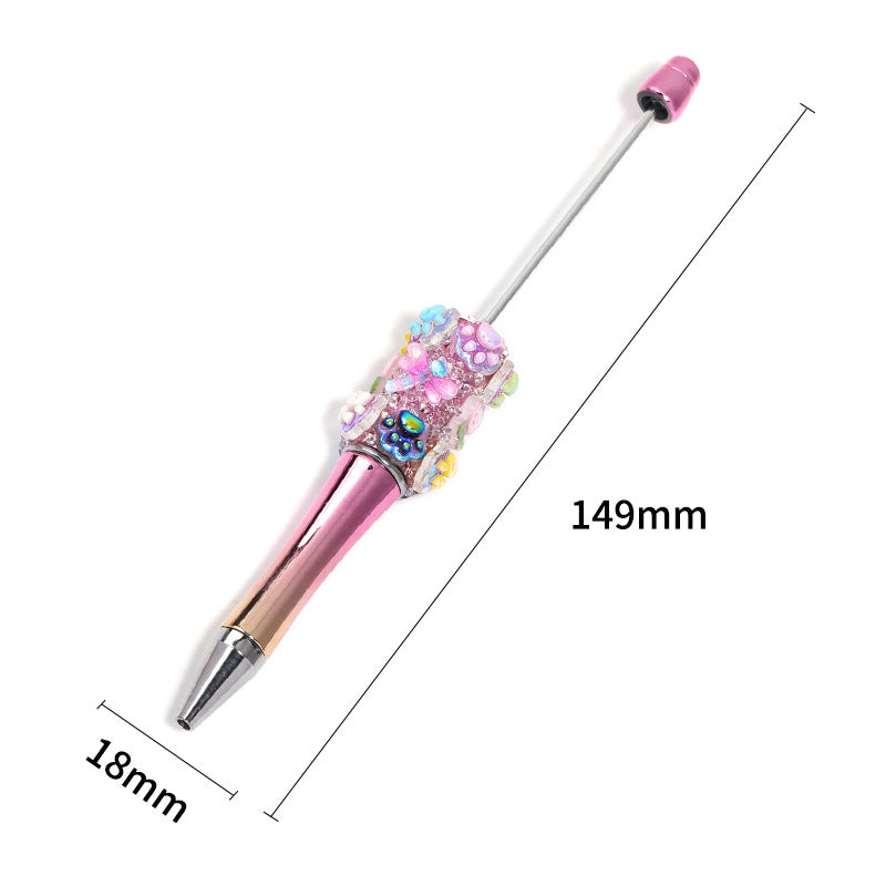 Wholesale Cartoon Cat Claw Gestapia Sugar Pen Dragonfly Tulip Beadable Pen