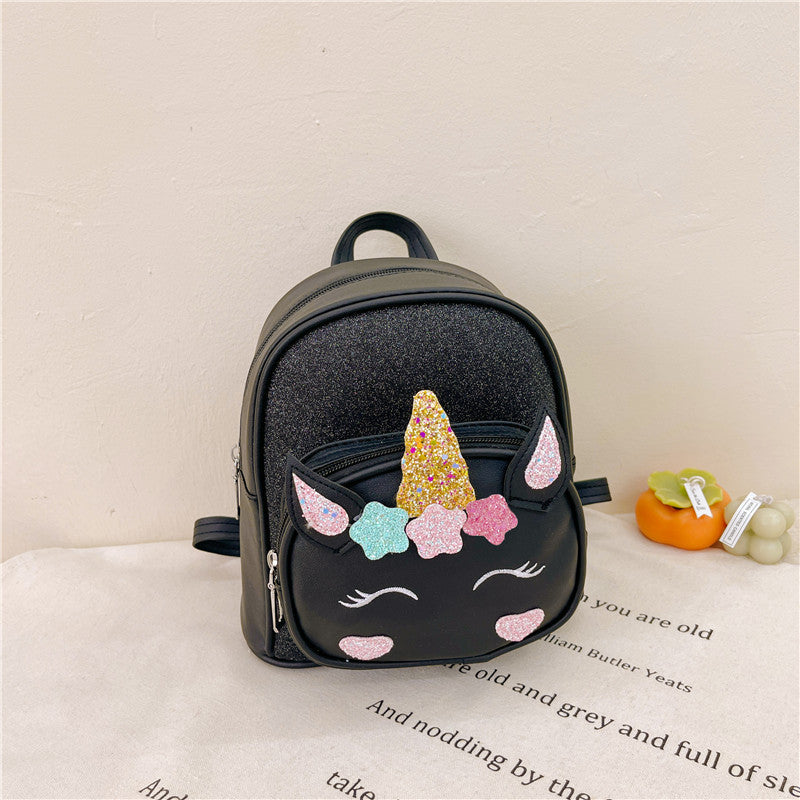 Wholesale PU Kids Unicorn Backpack