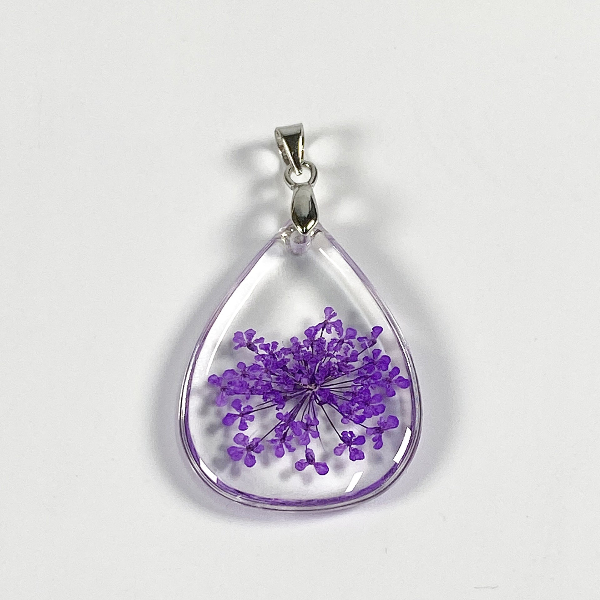 Wholesale 6pcs Dried Flower Colorful Plant Specimen Real Flower Pendant Accessories