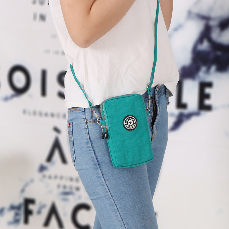 Wholesale Oxford Cloth Cell Phone Shoulder Cloth Bag