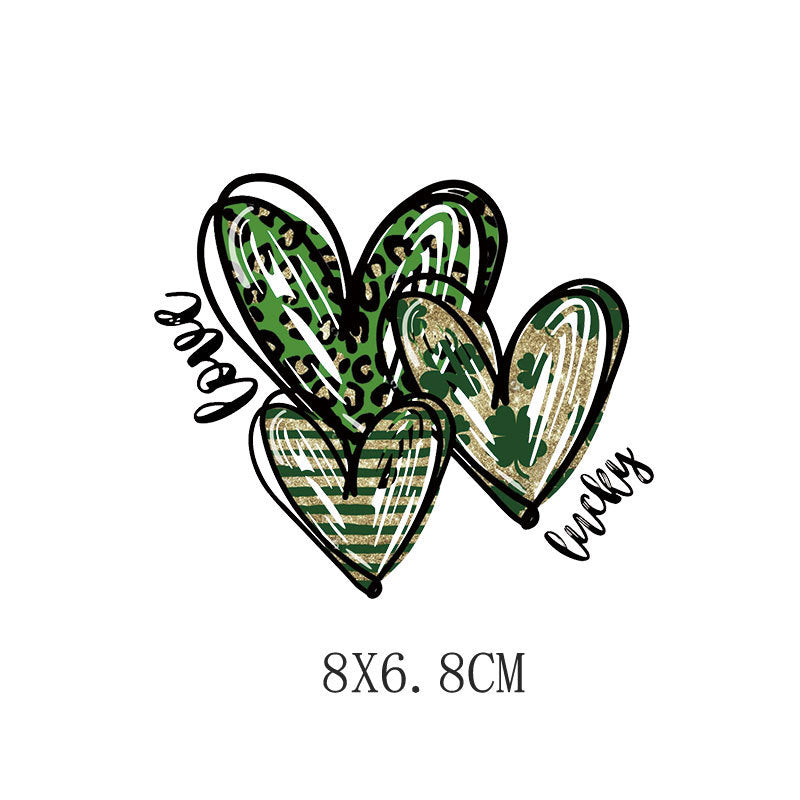 Wholesale Valentine' s Day heat transfer print  UV DTF Ready to Press Transfers Wraps