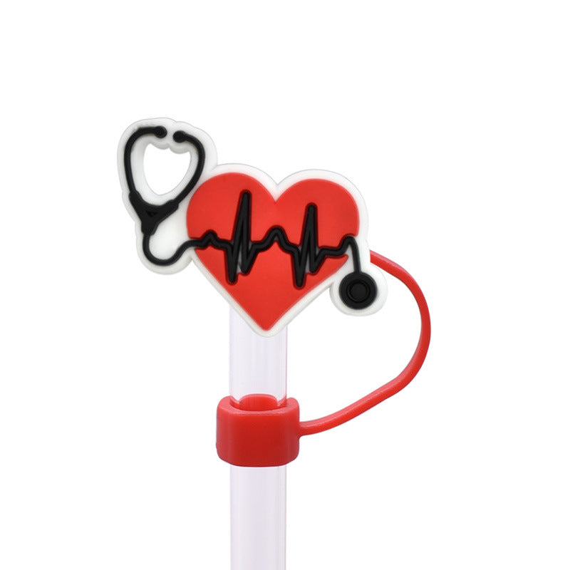 Wholesale  Random 100pcs/pack    Medical dust plug  straw cap  Straw Tube Cap