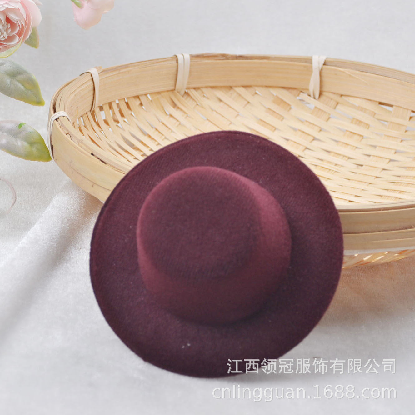 Wholesale Lamb Lori Doll DIY Original Hat Embryo Base Small Top Hat Hair Jewelry Hat Decorative Naked Hat 10cm