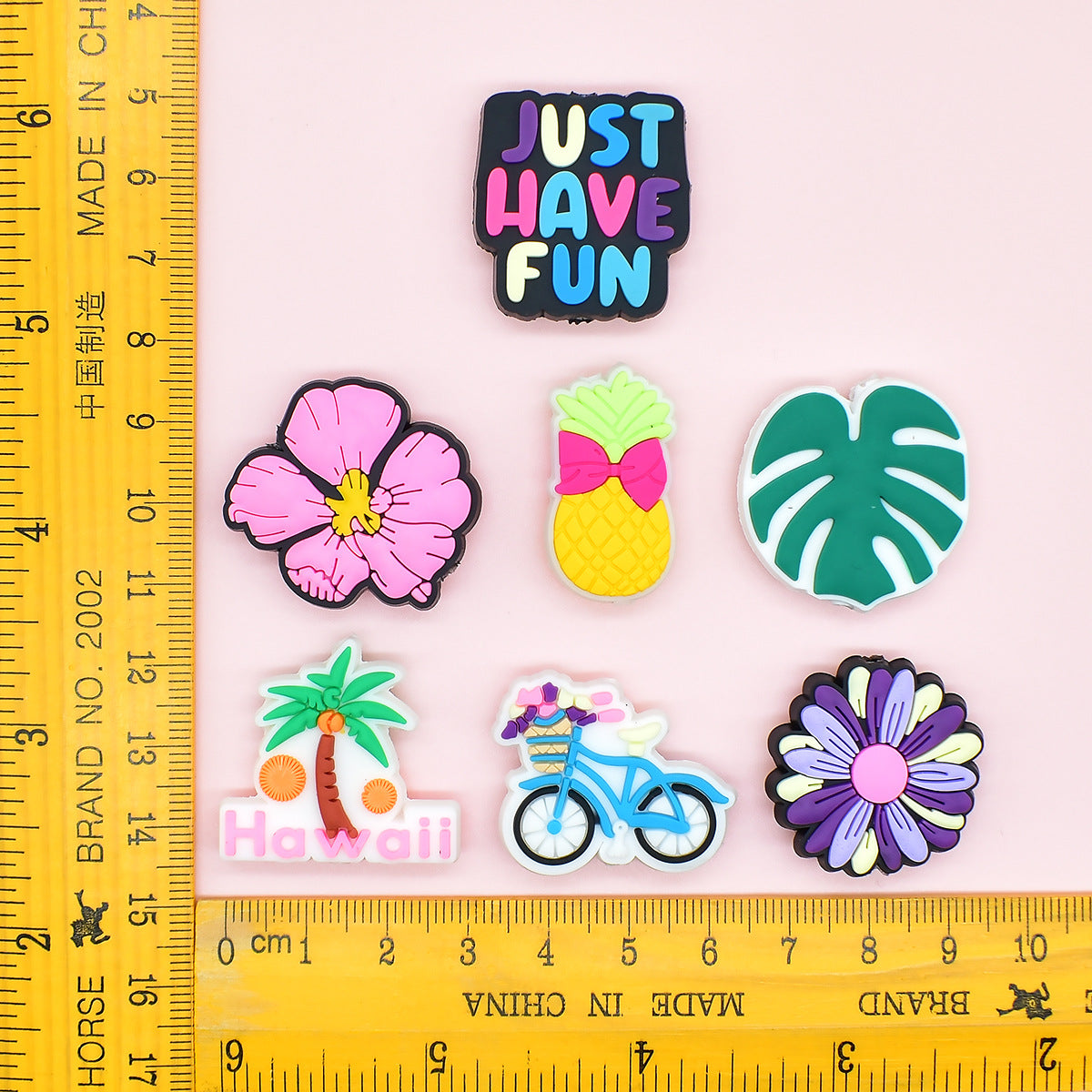 Wholesale Random 100pcs/pack   Summer series card bead  Focal Beads