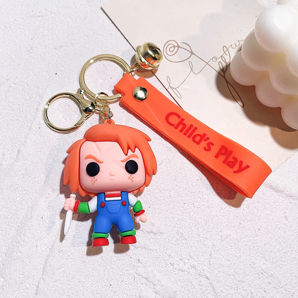 Wholesale Ghost Baby Bride Doll Clown Back Soul Keychains OLY Exclusive
