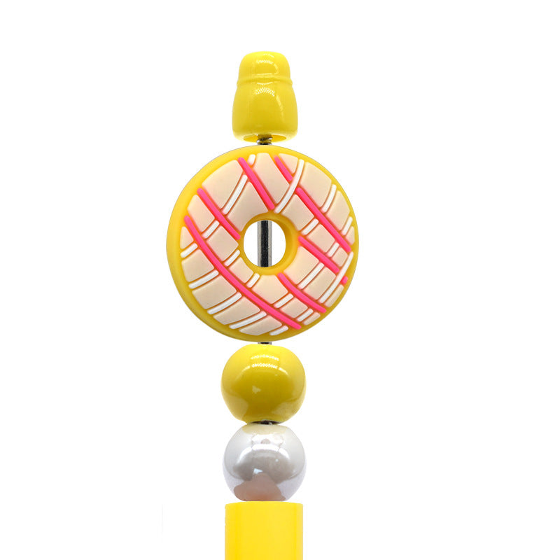 Wholesale   Random 100pcs/pack  Stationery cartoon dessert beads   Focal Beads