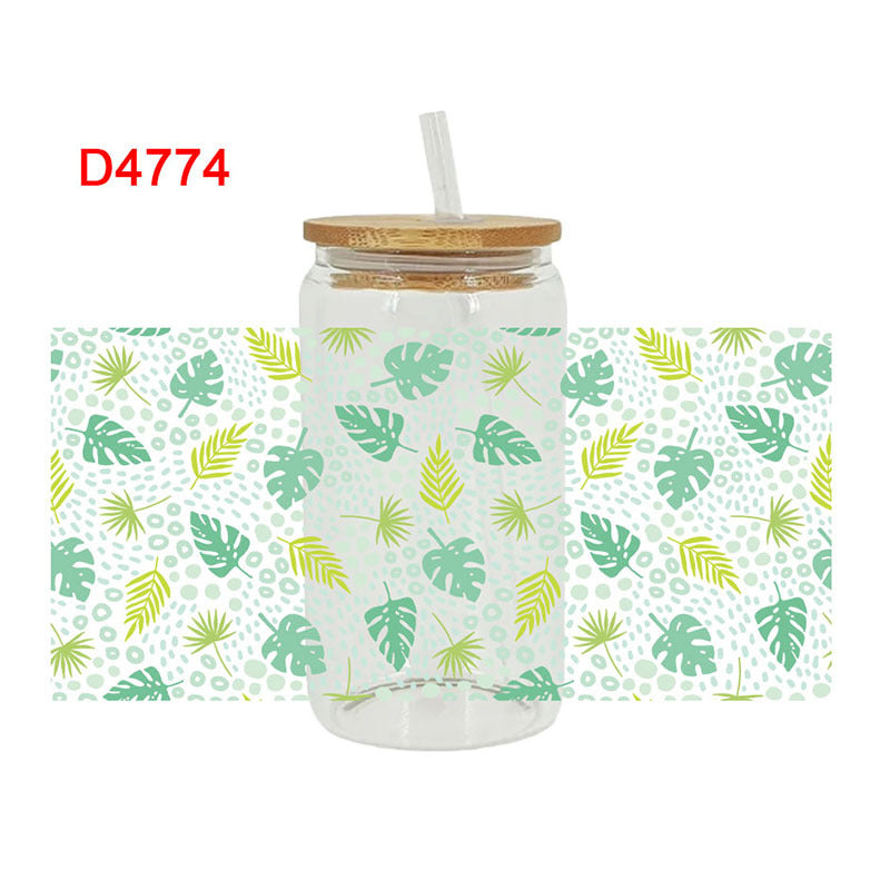 WholesaleYellow Flower Sunflower  16oz Cup UV DTF Wraps