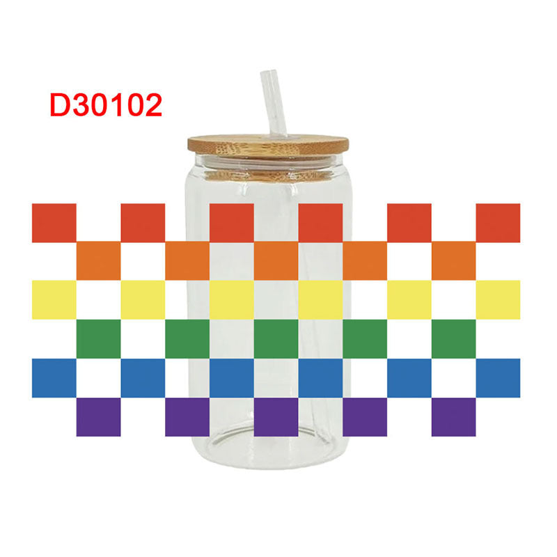 Wholesale UV Transfer Paste Glass Crystal Label Crystal Paste 16OZ UV DTF WRAPS
