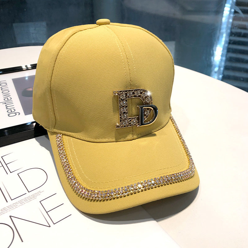 Wholesale Versatile Baseball Cap with Diamond Letters