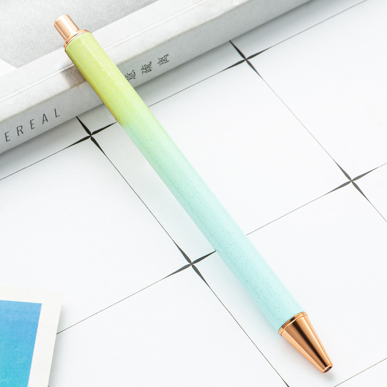 Wholesale Multi colored office stationery with metal pens