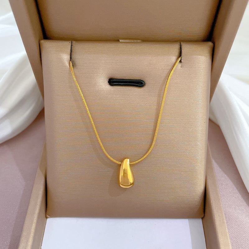 Wholesale Clavicle Titanium Steel Necklaces