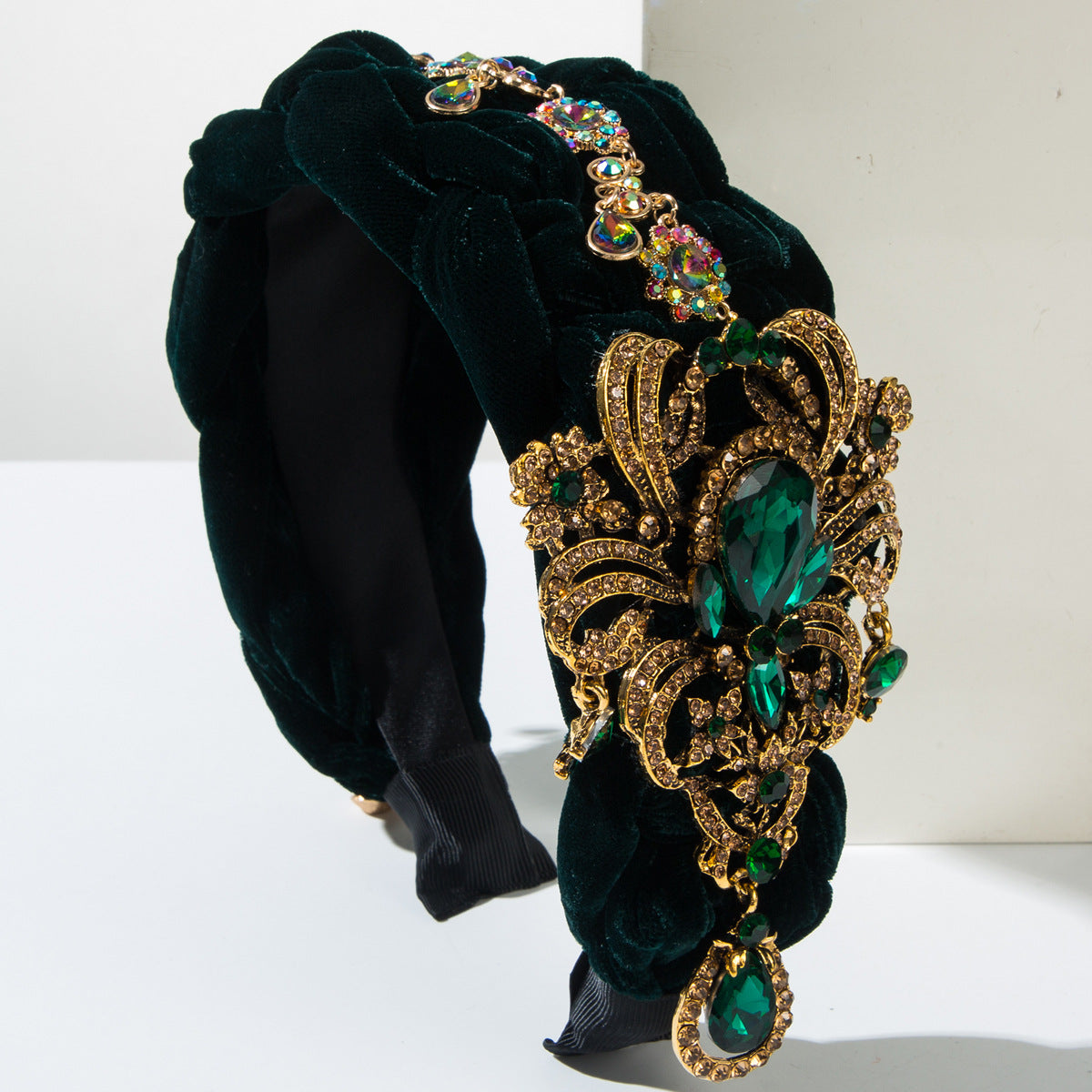 Wholesale Heavy Process Flannelette Knitting Fried Dough Twists Knot Hoop