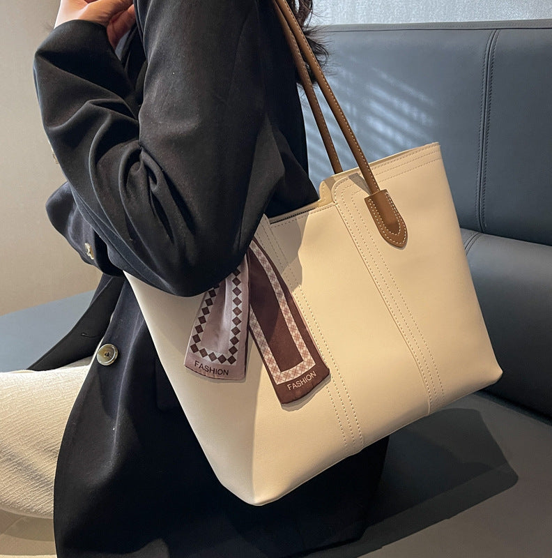 Wholesale 2023 Autumn PU High Capacity Tote Bag