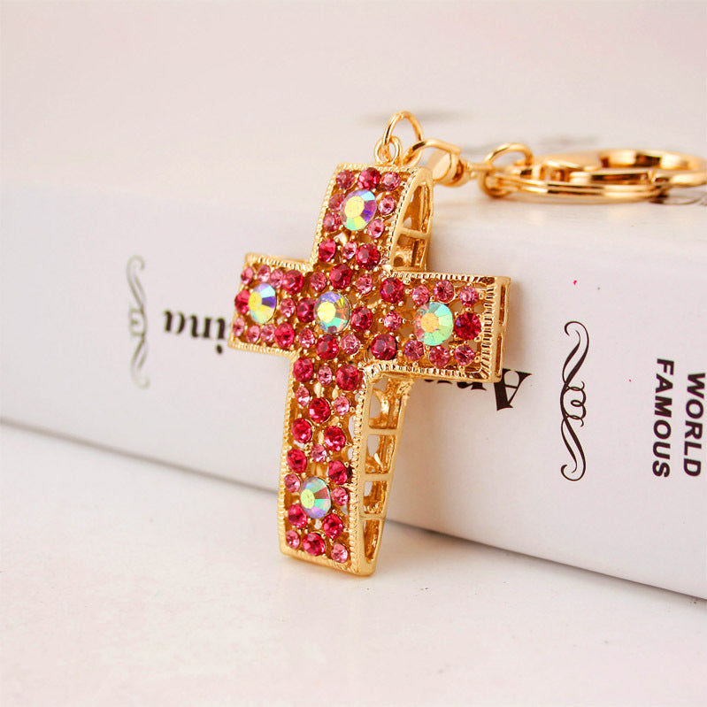 Wholesale Diamond Colorful Zinc Alloy Crosses