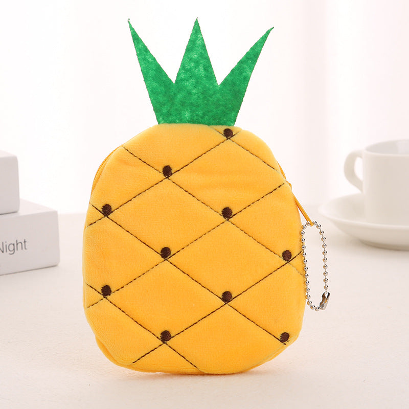 Wholesale Polyester Fruit Series Coin Purse