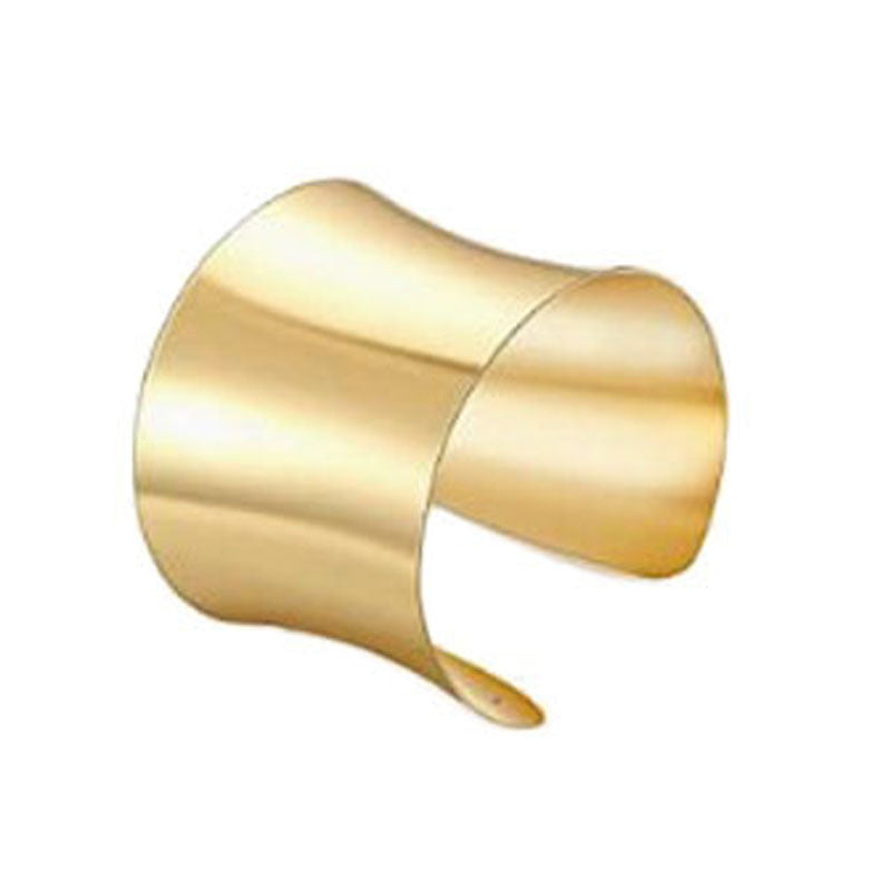 Wholesale Hollowed Out Exaggerated Simple and Generous Metal Openings Bracelet