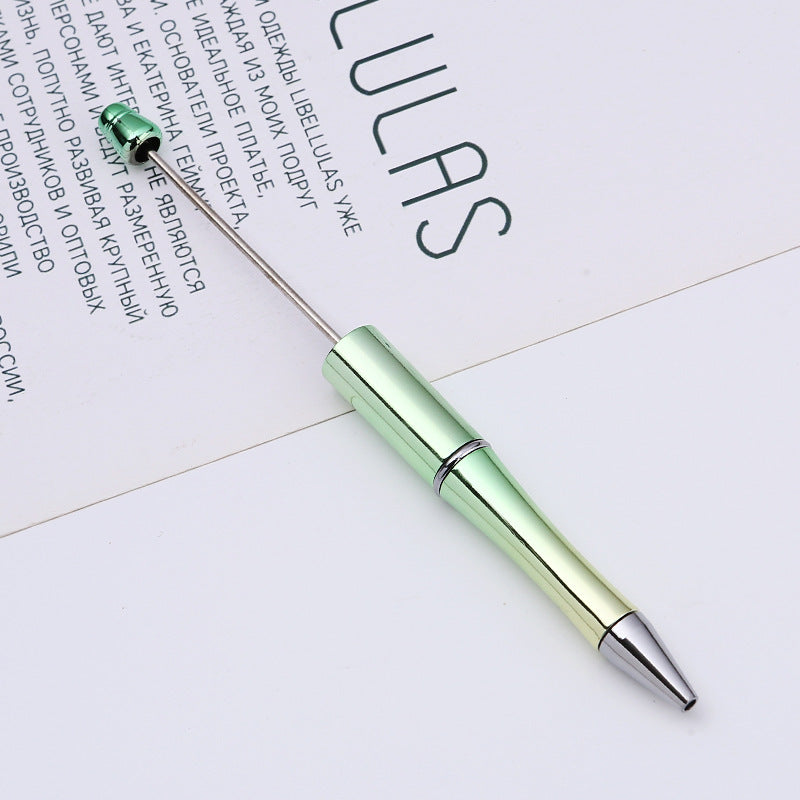 Wholesale Creative Gradient Color DIY Handmade Plastic Bead Pen