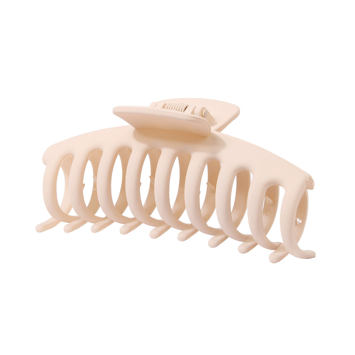 Wholesale 11CM Frosted PS Plastic Material Hair Clips