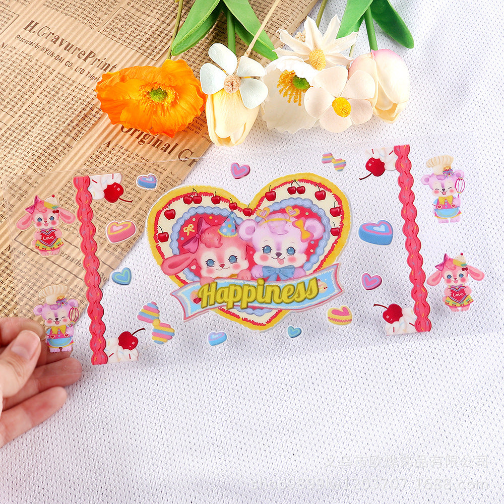 Wholesale Cartoon UV 16oz Transfer Sticker Anime Crystal UV DTF Wraps