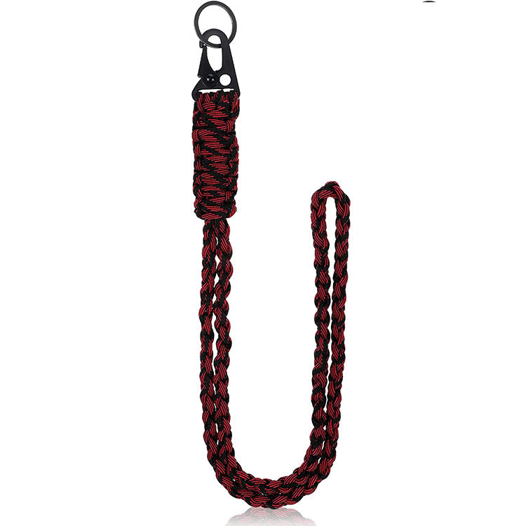 Wholesale Woven Umbrella Rope Outdoor Climbing Chain Keychain