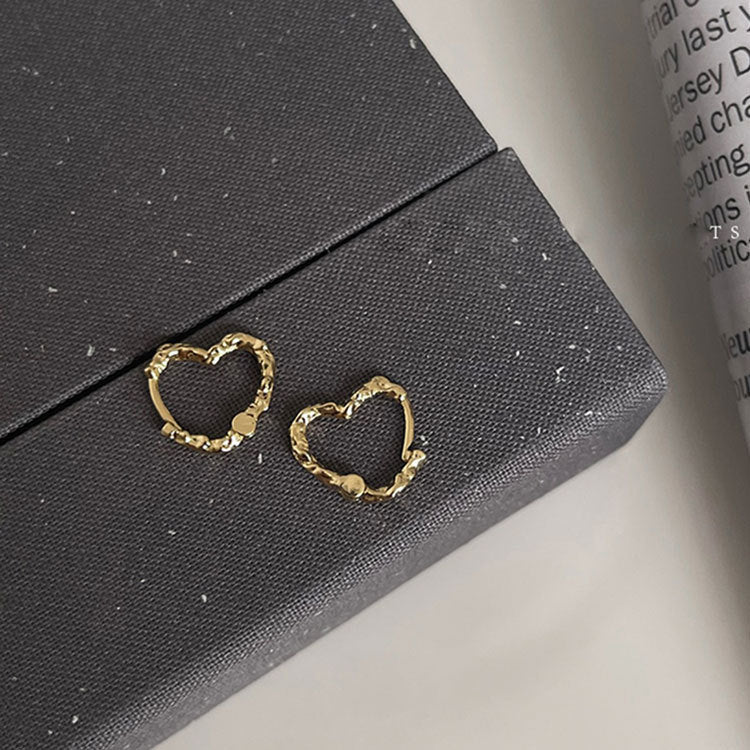 Wholesale 925 Sterling Silver Heart-shaped Earrings