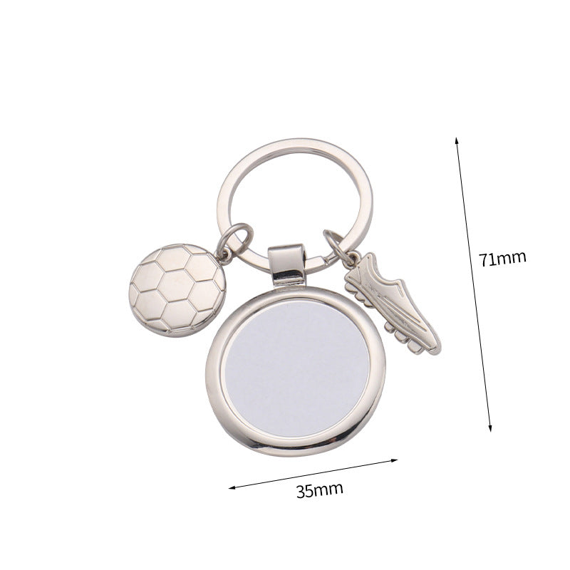 Wholesale Baseball  Football Hockey Ball Sports Series Metal Keychain