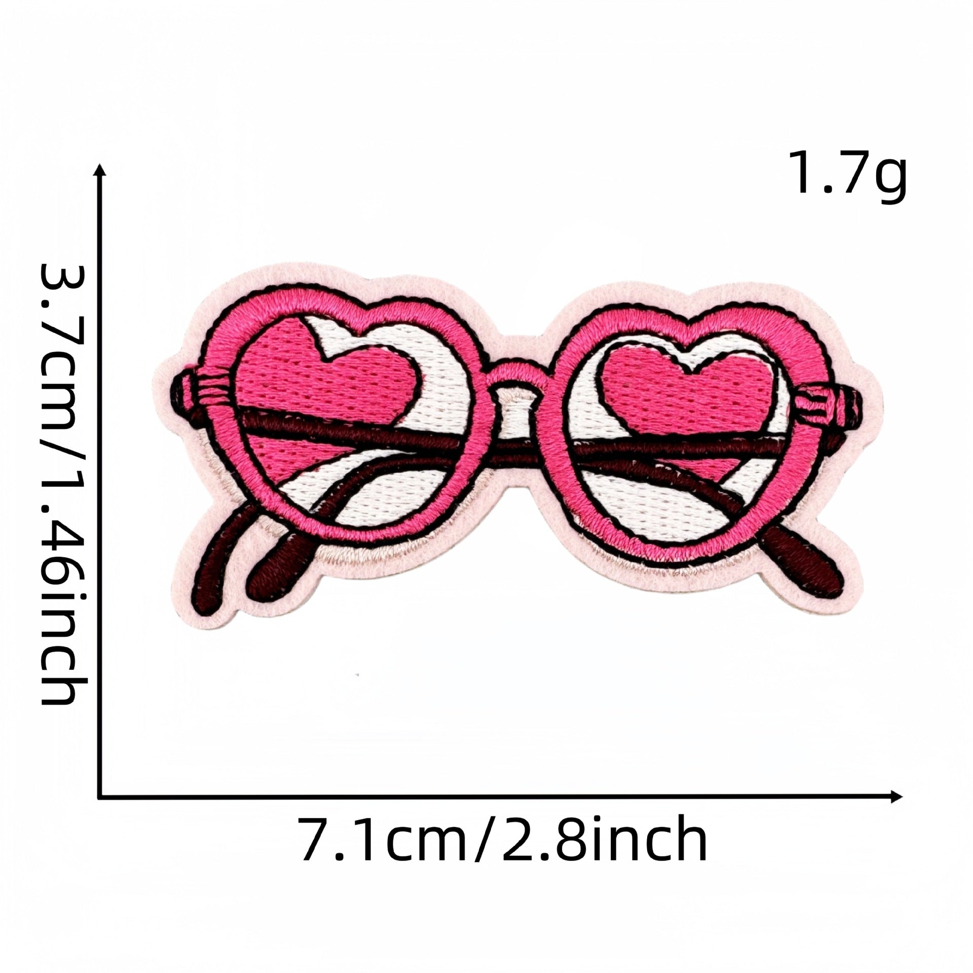 Wholesale Valentine' s Day Pink Love Cartoon Embroidery DIY Patches