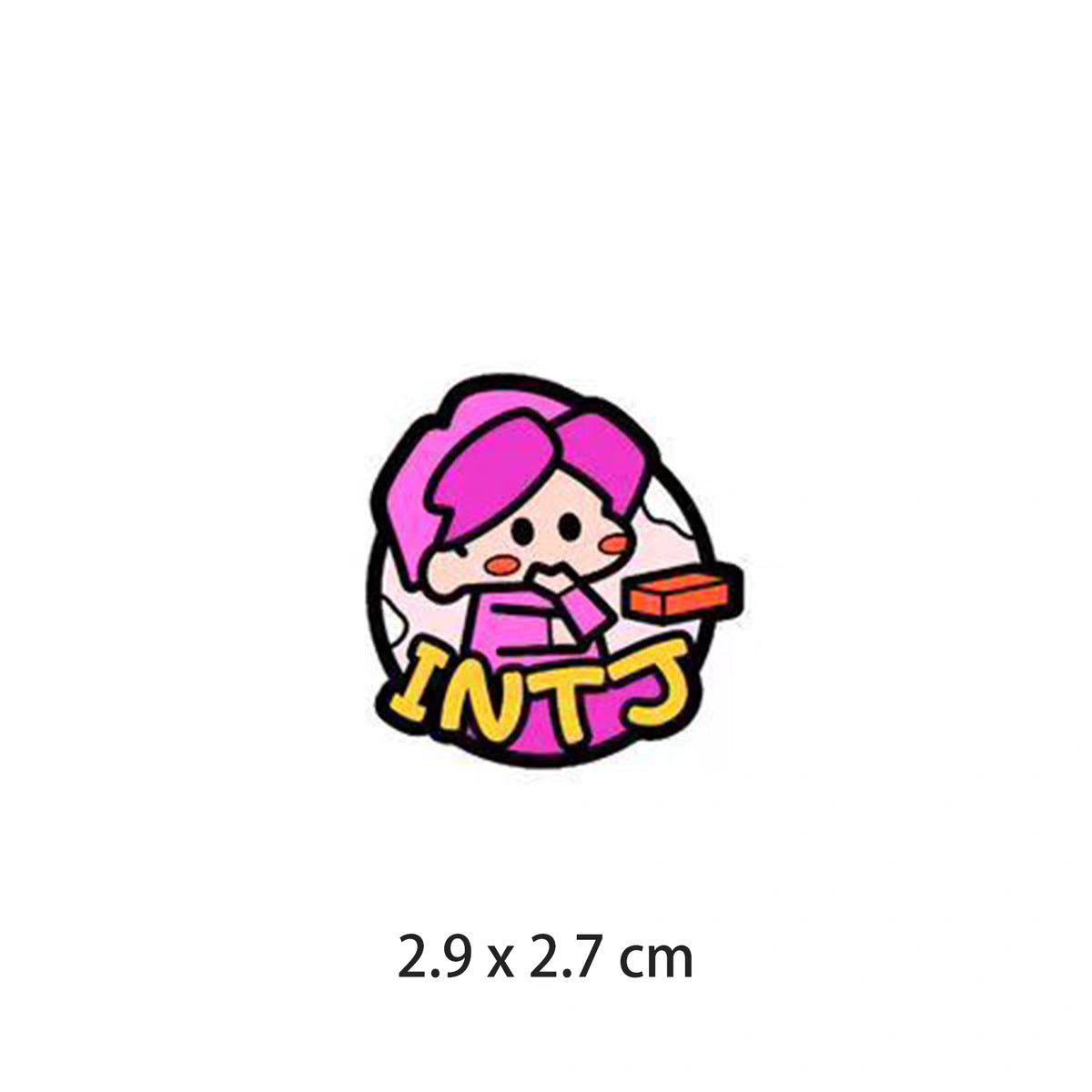 Wholesale MBTI Type 16 Personality Peripheral Brooch