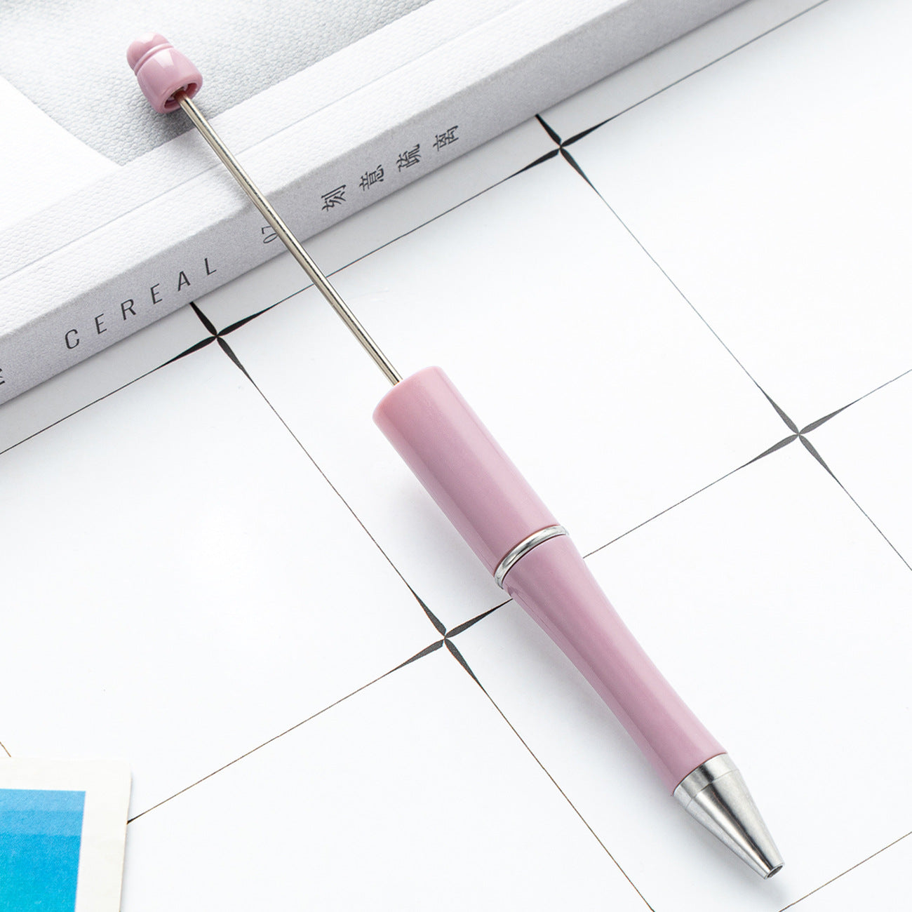 Wholesale Beadable Pens DIY for Beaded Plastic Pen Macaron Color