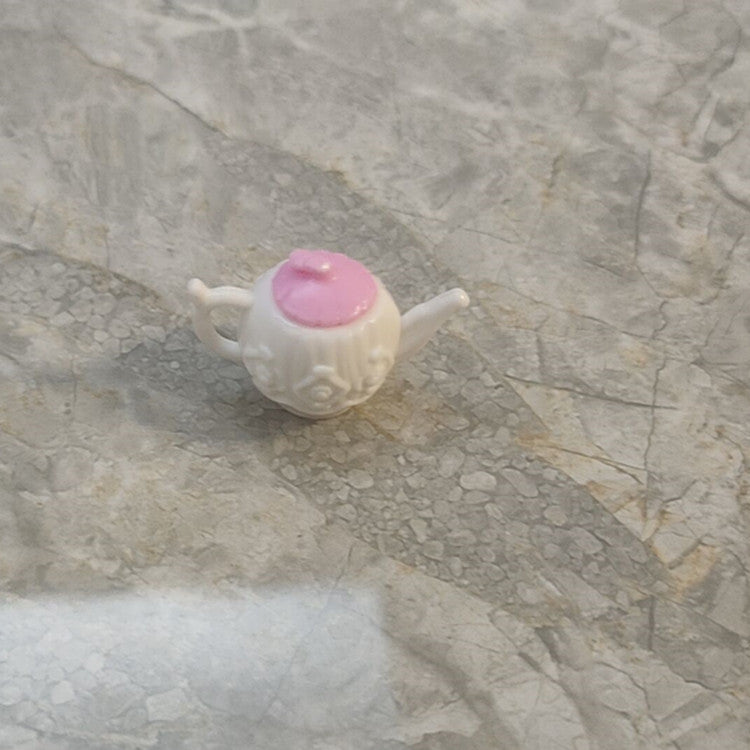 Wholesale  toy doll accessories, teapot, toy teacup color random, one teapot two teacups