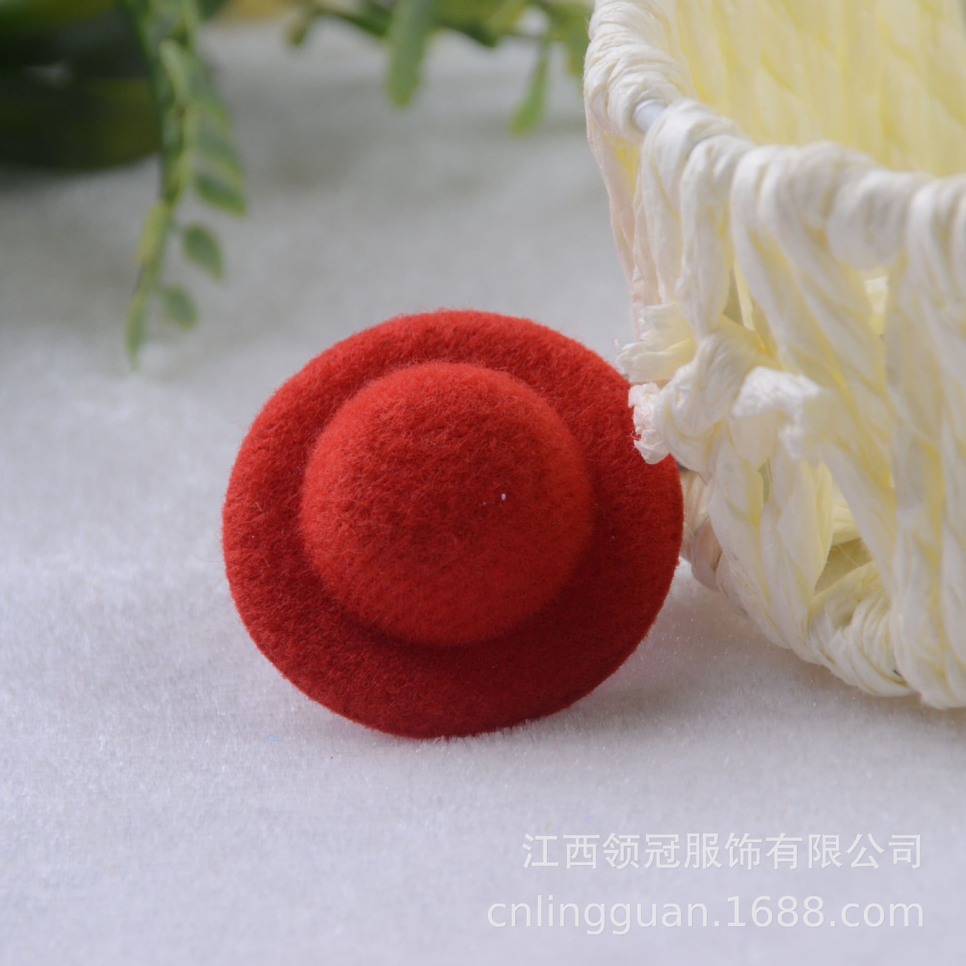 Wholesale SD Doll hat accessories brushed cloth DIY handmade hat embryo hat jewelry raw material handmade bare hat 3.5CM