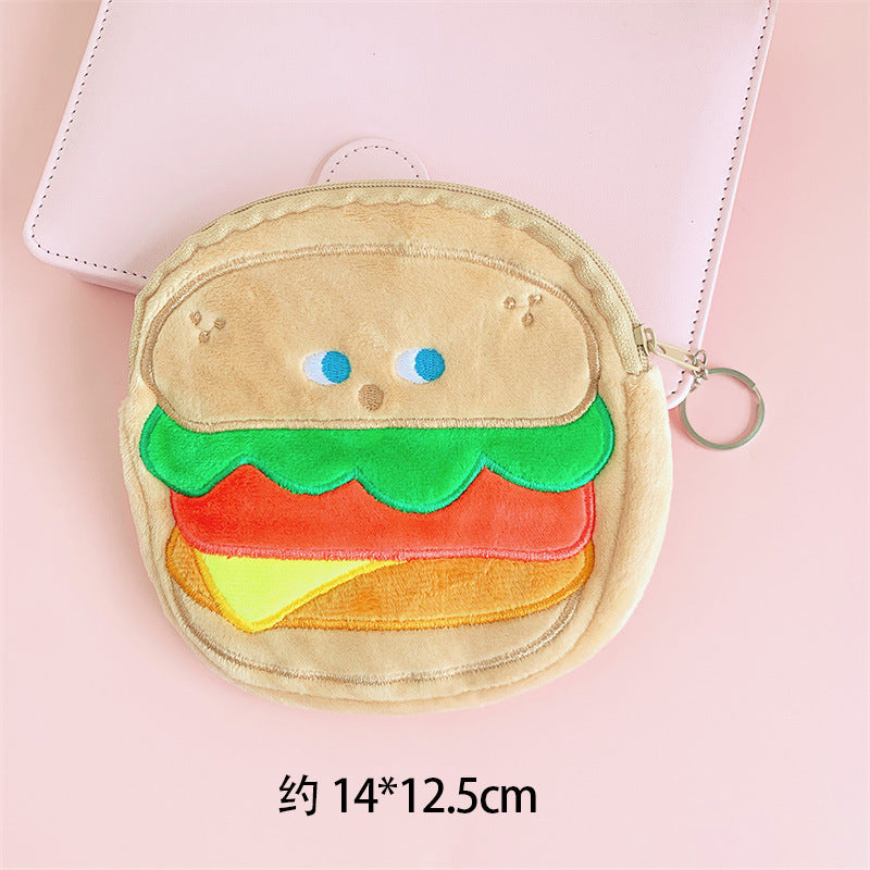 Wholesale Cartoon Plush Zero Wallet