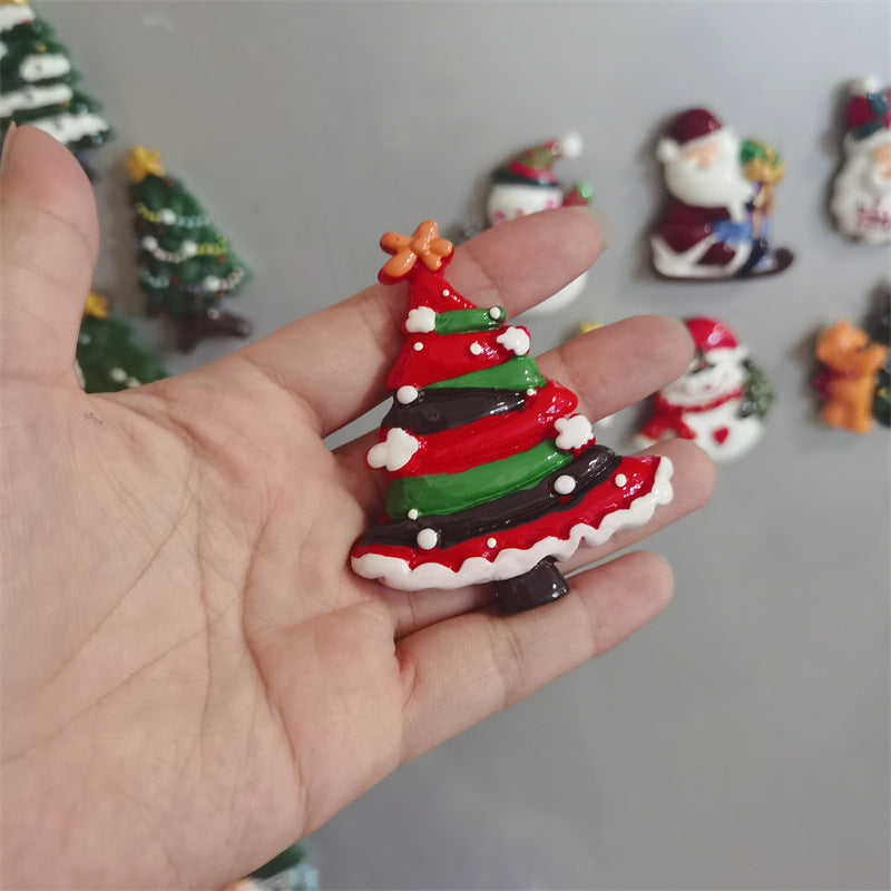 Wholesale Christmas Elderly Refrigerator Stickers Decoration