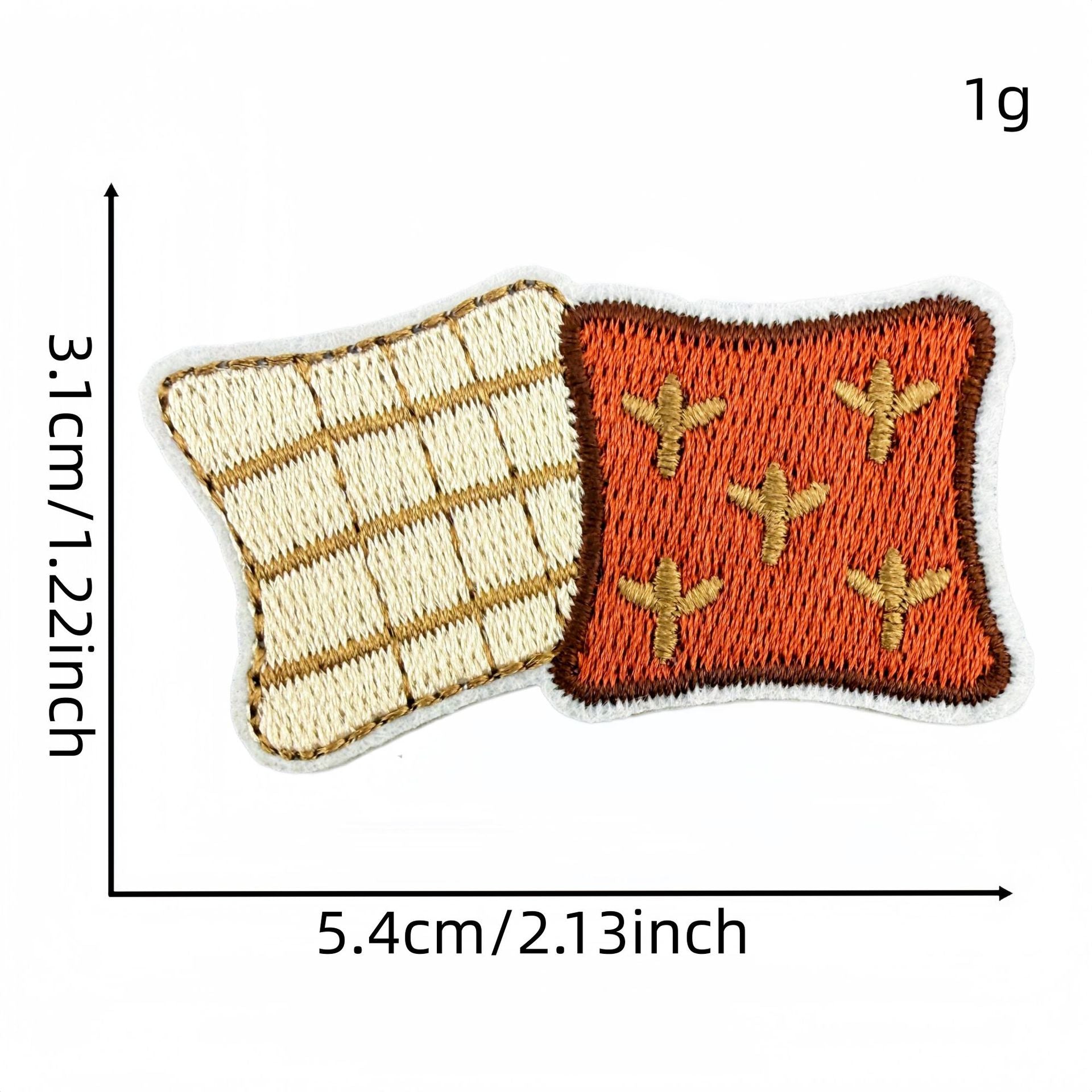 Wholesale 32Pc Home Theme Iron On Embroidered Patches DIY Sewing Decorative Appliques For Clothing Bags And Home Decor
