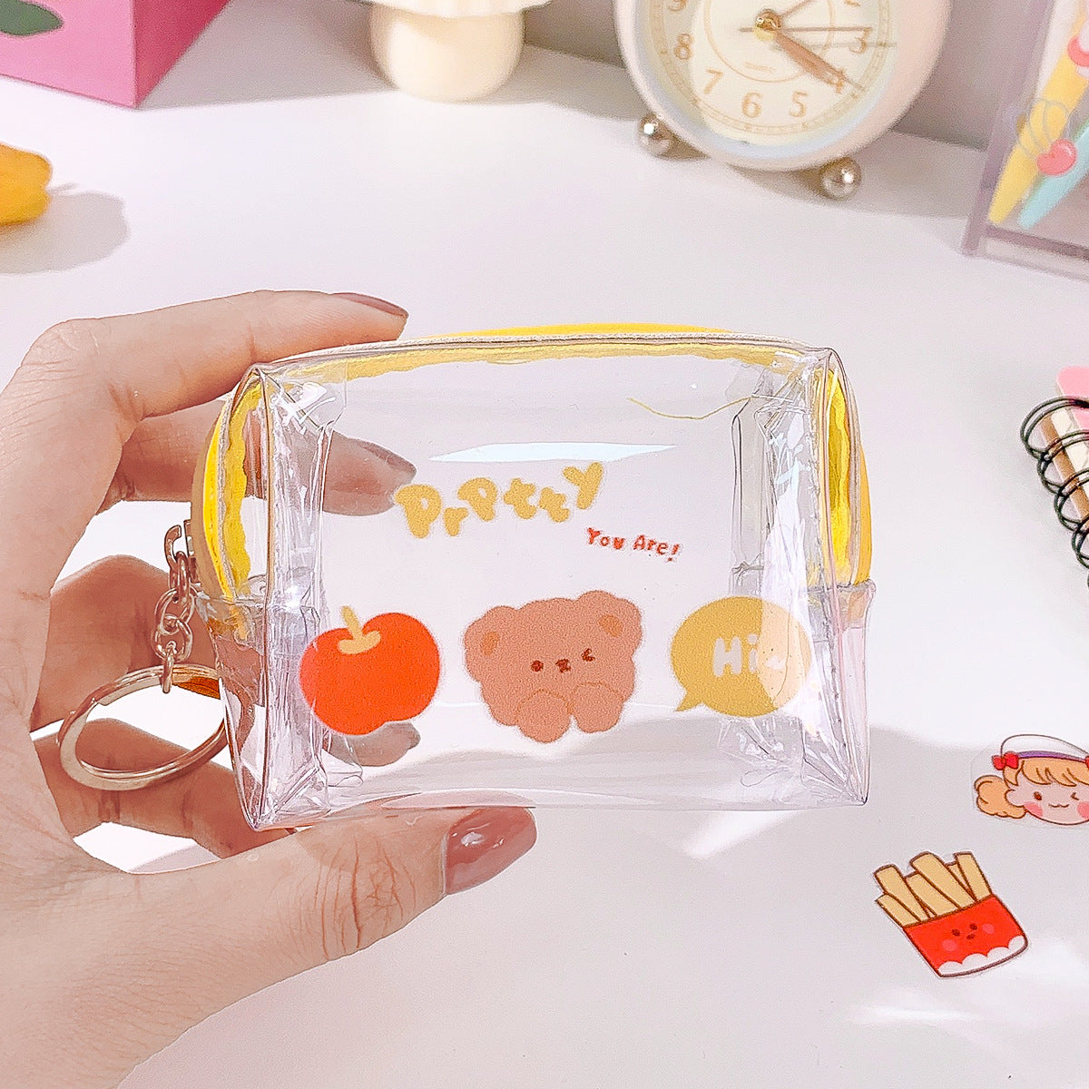 Wholesale PVC Transparent Cartoon Zero Wallet